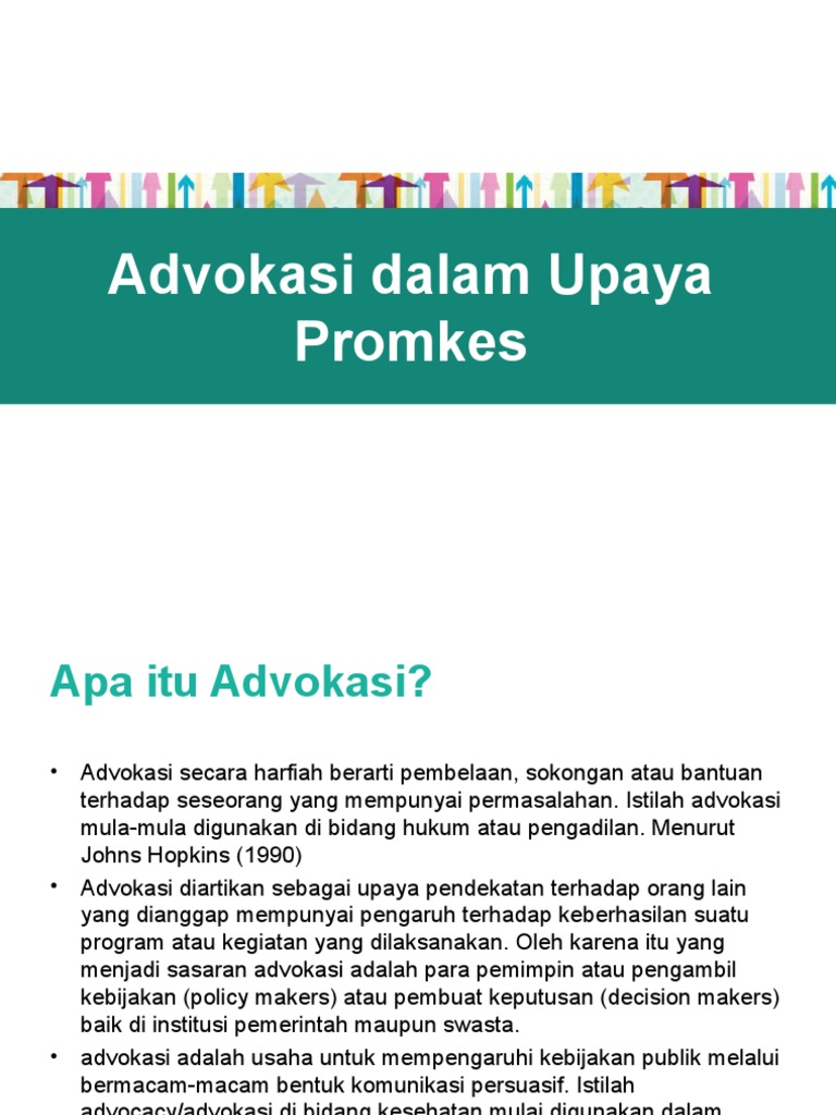 Advokasi | PDF