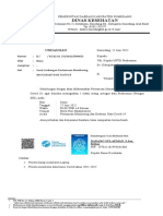 Surat Undangan Monitoring Dan Evaluasi Data Covid 27 Juni 2022