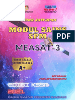 Skema Jawapan Modul Sains SPM MEASAT-3 SPB JPN Sabah