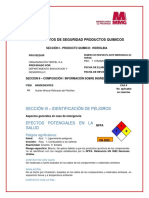 017 Hojas de Datos de Seguridad Productos Quimicos