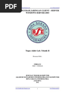 Download Konfigurasi Jaringan Client Server Windows Server 2003 by debradda SN60793228 doc pdf