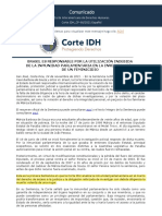 COMUNICADO DE NOTIFICACIÓN. CASO BARBOSA DE SOUZA CP - 90 - 2021