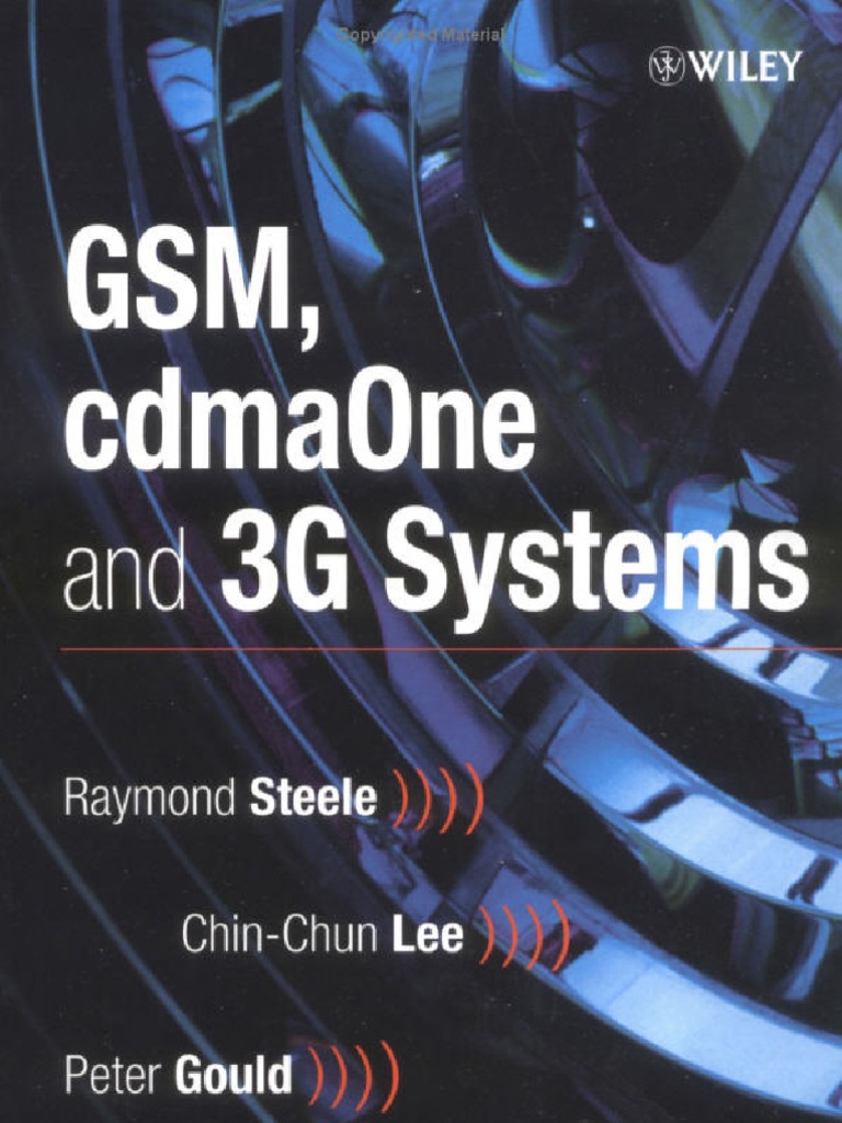 Wiley - GSM, CdmaOne and 3G Systems | PDF | Technology & Engineering