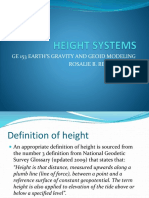 Lec 10 Height Sytems