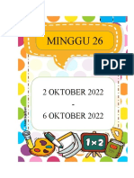 RPH Minggu 26 (2 Oktober - 6 Oktober 2022)