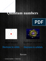 Quantum Numbers 2