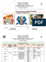 Sultan Ali Dimaporo Memorial School Remedial Reading Plan