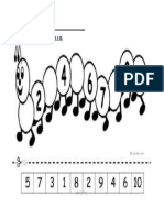 FILL IN THE MISSING NUMBERS 1