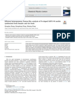 Efficient Heterogeneous Fenton-Like Catalysis of Fe-Doped SAPO-44