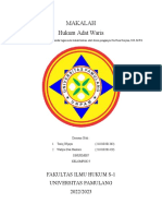 Makalah Hukum Adat KLMPK 9