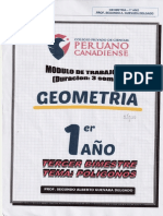 MODULO DE 1° AÑO (GEOM. POLIGONOS Modulo #07 III Bimestre