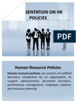 HR Policies Presentation