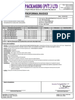 24.08.2021 MPL/BSL-3 (300-690) /2021 Date:: Proforma Invoice No