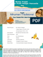 Modul Projek Aku Cinta Indonesia - Minuman Tradisional - Fase Fondasi