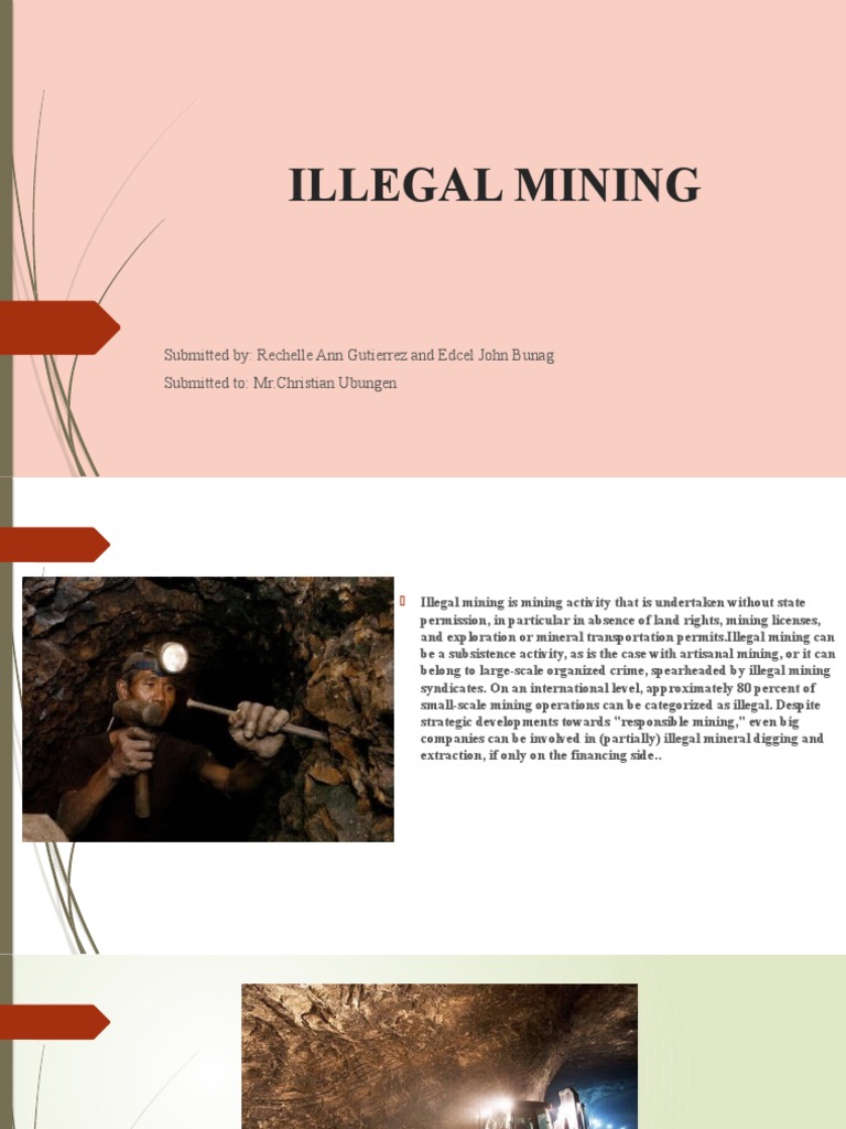 Impacts of Illegal Mining in the Philippines | PDF | Mining | Risk