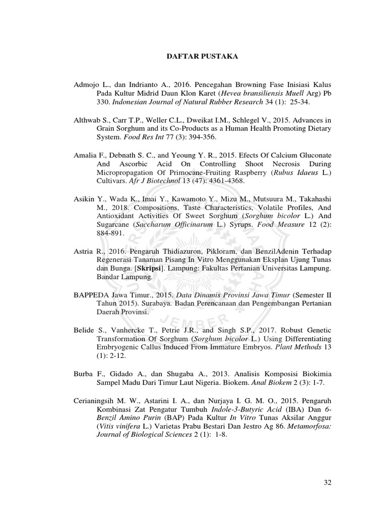 H. Daftar Pustka | PDF