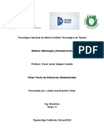 Teoria de Tolerancias Dimensionales