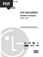 Download LG-DR175 Service Manual by Nusret Ylmaz SN60798200 doc pdf