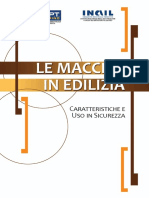 Le Macchine in Edilizia