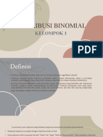 Distribusi Binomial