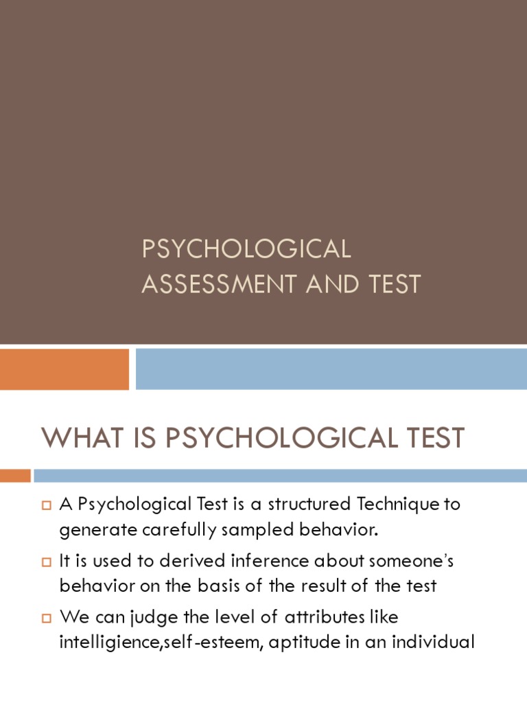 Psych Assessment Notes 3 PDF Wechsler Adult Intelligence Scale