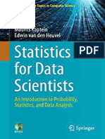 Statistics For Data Scientists - An Introduction To Probability, Statistics, and Data Analysis-Springer (2020)