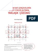 Düşey Yük Etki̇si̇ndeki̇ Düzlem Çerçeveleri̇n Yaklaşik Hesabi (2020) (Rev)