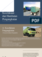 Tugas II Hukum Pengangkutan Kecelakaan Dan Hambatan Pengangkutan Rania Fazira 203300416054 FH Karyawan K-01