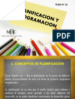 Tema 10 Planificacion y Programacion