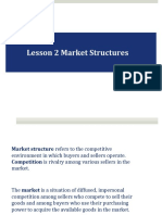 Applied - Econ Lesson 2 Market Structures