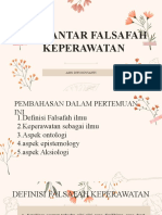 Pengantar Falsafah Keperawatan