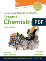 Cambridge IGCSE&O Level Essential Chemistry Third Edition