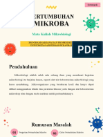 Pertumbuhan Mikrobiologi