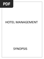 Hotel Management