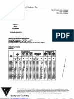 Tunnel Diode Specifications