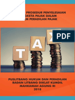 Buku Pola Dan Prosedur Penyelesaian Sengketa Pajak Dalam Sistem Peradilan Pajak