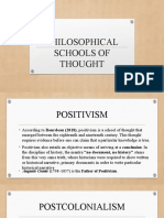 2 Philosophical Schools of Thought