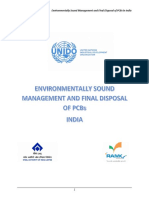 Environmentally Sound Management and Final Disposal of PCBs in India