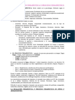 HH - Resumen - T2 - Relación Terapeutica y Proceso Terapeutico