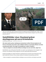 Satellitbilder Visar: Ryssland Gräver Skyttegravar På Norra Krimhalvön - SVT Nyheter