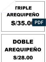 Triple Arequipeño