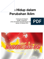 Cara Hidup Dalam Perubahan Iklim