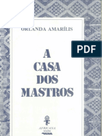 Livro A Casa Dos Mastros de Orlanda Amarilis