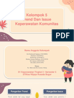 Kelompok Trend Dan Issue Keperawatan Komunitas