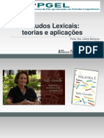 Estudos Lexicais - Teorias e Apolicções - Aula 2