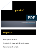 Produção de Material Didático para EaD