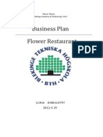 Restaurant Business Plan