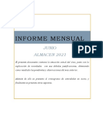 Informe Mes Julio