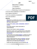 Lec.6 Malnutrition in Children