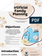 Artificial Family Planning